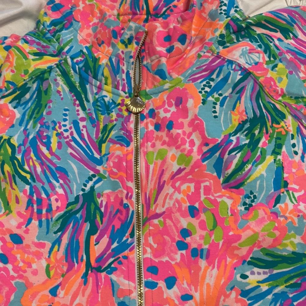 Lilly Pulitzer UPF + 50 Skipper Popover NWOT